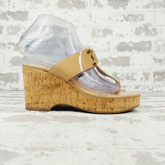 NEW Sam Edelman Women's Yardlie Emblem Platform Wedge Summer Thong Sandals K161 - Picture 5 of 12